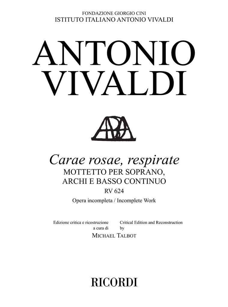 Carae rosae, respirate. RV 624
